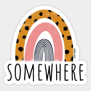 Somewhere Sticker